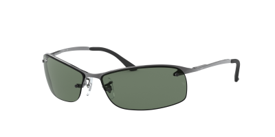 RAY BAN Lunette De Soleil Rectangulaire Ray-Ban Argent&eacute; - S