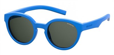 POLAROID Lunette De Soleil Ronde  Kids Bleu - Xxs