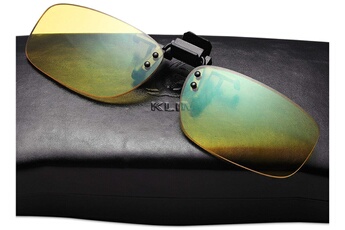 KLIM Lunettes Clip on Filtre  OTG Lumi&egrave;re Bleue