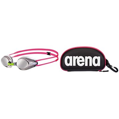 ARENA Lunettes de competition  tracks mirror junior rose