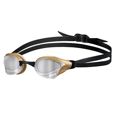 ARENA Lunettes de natation  cobra core swipe mirror argent or