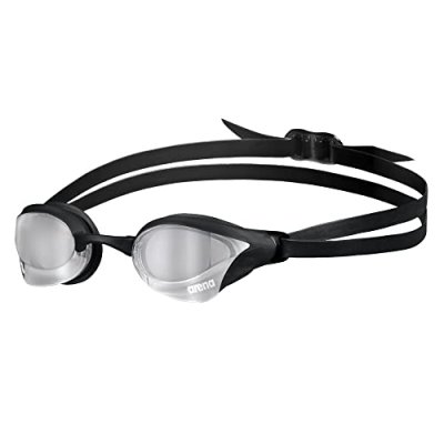 ARENA Lunettes de natation  cobra core swipe mirror noir argent
