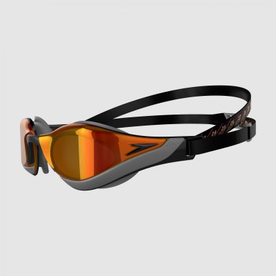 SPEEDO Lunettes de natation  fs pure focus mirror noir rouge