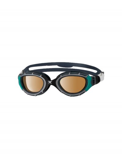 ZOGGS Lunettes de natation  predator flex polarized black/green
