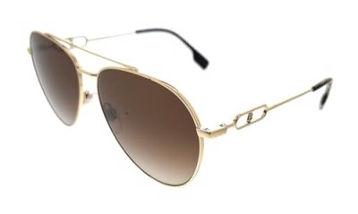 BURBERRY Lunettes de soleil  Be3128 carmen col. 110913 Femme Pilot Or