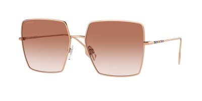 DAPHNE Lunettes de soleil Burberry Be3133  col. 133713 Femme Carr&eacute; Rose