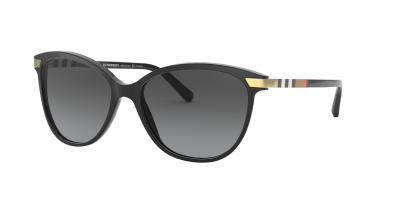BURBERRY Lunettes de soleil  Be4216 col. 3001t3 Femme Cat eye Noir