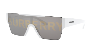 BURBERRY Lunettes de soleil  Be4291 col. 3007/h Hommes Carr&eacute; Blanc