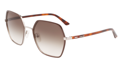 CALVIN KLEIN Lunettes de soleil  Ck21131s col. 200 Unisexe Carr&eacute; Maron
