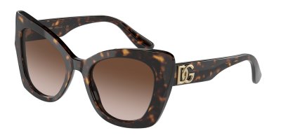 DOLCE & GABBANA Lunettes de soleil  Dg4405 col. 502/13 Femme Papillon Havana