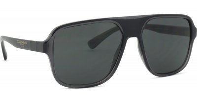 DOLCE & GABBANA Lunettes de soleil  Dg6134 col. 325787 Hommes Carr&eacute; Gris