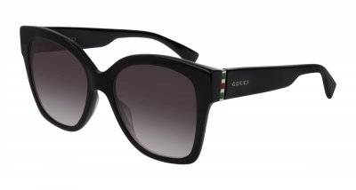 GUCCI Lunettes de soleil  Gg0459s col. 001 Femme Oversize Noir