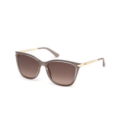 GUESS Lunettes de soleil  Gu7483 col. 57f Femme G&eacute;om&eacute;trique Beige