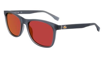LACOSTE Lunettes de soleil  L860se col. 035 Hommes Carr&eacute; Gris mat