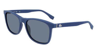 LACOSTE Lunettes de soleil  L860se col. 424 Hommes Carr&eacute; Bleu opaque