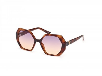 GUESS Lunettes de soleil mod&egrave;le g&eacute;om&eacute;trique Beige 