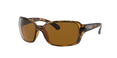 RAY BAN Lunettes de soleil polaris&eacute;es RB4068 Marron 