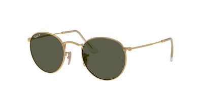 RAY BAN Lunettes de soleil polaris&eacute;es ROUND METAL RB3447