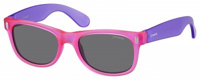 Lunettes de soleil Polaroid P0115 col. iub/y2 Enfants Carr&eacute; Rose