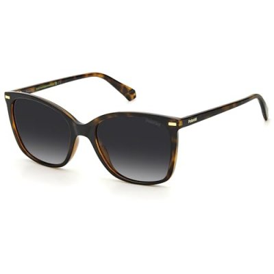 POLAROID Lunettes de soleil  Pld 4108/s col. 086/la Femme Carr&eacute; Havana