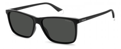 Lunettes de soleil Polaroid Pld 4137/s col. 807/m9 Hommes Carr&eacute; Noir