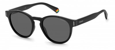 POLAROID Lunettes de soleil  Pld 6175/s col. 807/m9 Unisexe Ronds Noir