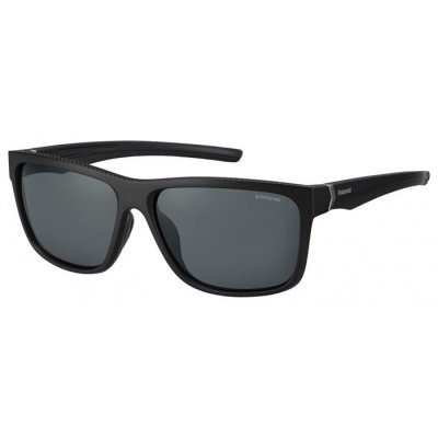 POLAROID Lunettes de soleil  Pld 7014/s col. 807/m9 Hommes Carr&eacute; Noir