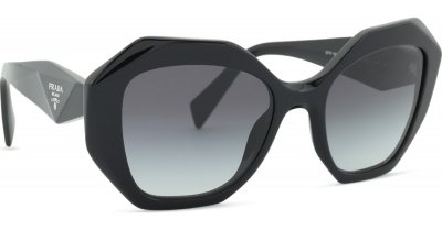 PRADA Lunettes de soleil  Pr 16ws col. 1ab5d1 Femme G&eacute;om&eacute;trique Noir