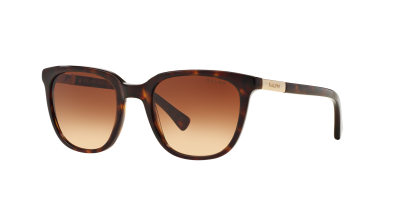 RALPH BY RALPH LAUREN Lunettes de soleil Ralph lauren Ra5206 col. 137813 Femme Carr&eacute; Havana