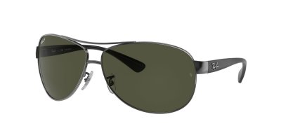 RAY BAN Lunettes de soleil Ray-ban Rb3386 col. 004/9a Hommes Pilot Gunmetal