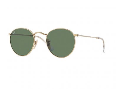 Lunettes de soleil Ray-ban Rb3447 round metal col. 001 Hommes Ronds Or