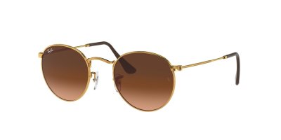 RAY BAN Lunettes de soleil Ray-ban Rb3447 round metal col. 9001a5 Hommes Ronds Or
