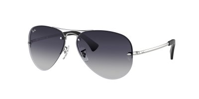 RAY BAN Lunettes de soleil Ray-ban Rb3449 col. 003/8g Hommes Pilot Argent