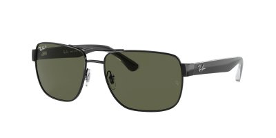 RAY BAN Lunettes de soleil Ray-ban Rb3530 col. 002/9a Hommes Carr&eacute; Noir