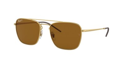RAY BAN Lunettes de soleil Ray-ban Rb3588 col. 925083 Hommes Carr&eacute; Or