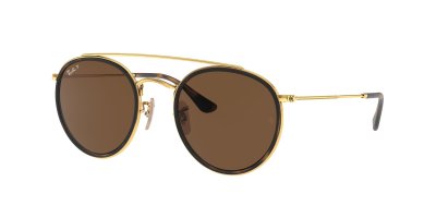RAY BAN Lunettes de soleil Ray-ban Rb3647n col. 001/57 Unisexe Ronds Or