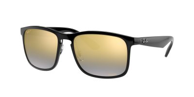 RAY BAN Lunettes de soleil Ray-ban Rb4264 col. 601/j0 Hommes Carr&eacute; Noir