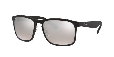 RAY BAN Lunettes de soleil Ray-ban Rb4264 col. 601s5j Hommes Carr&eacute; Noir