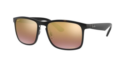 RAY BAN Lunettes de soleil Ray-ban Rb4264 col. 894/6b Hommes Carr&eacute; Havana