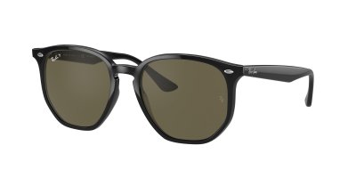 RAY BAN Lunettes de soleil Ray-ban Rb4306 col. 601/9a Unisexe G&eacute;om&eacute;trique Noir