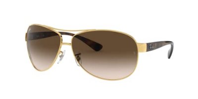 RAY BAN Lunettes de soleil RB3386 Gris 