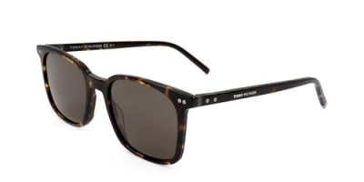TOMMY HILFIGER Lunettes de soleil  Th 1938/s col. 086/ir Hommes Carr&eacute; Havana