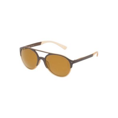 POLICE Lunettes de soleil Unisexe  SPL163557ESG (55 mm)