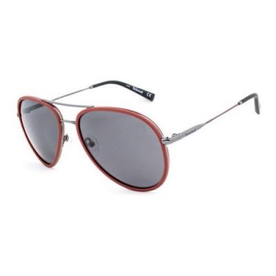 TIMBERLAND Lunettes de soleil Unisexe  TB9118-6068D Argent&eacute; (60 Mm)