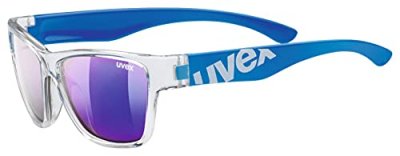 UVEX Lunettes de soleil  Sportstyle 508 Bleu translucide Miroir Bleu