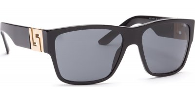 VERSACE Lunettes de soleil  Ve4296 col. gb1/87 Hommes Carr&eacute; Noir