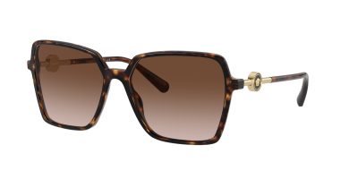 VERSACE Lunettes de soleil  Ve4396 col. 108/13 Femme Carr&eacute; Havana