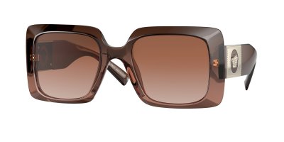 VERSACE Lunettes de soleil  Ve4405 col. 533213 Femme Carr&eacute; Maron