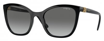 VOGUE EYEWEAR Lunettes de soleil Vogue Vo5243sb col. w44/11 Femme Papillon Noir