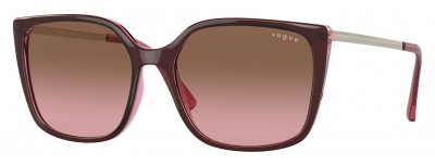 VOGUE EYEWEAR Lunettes de soleil Vogue Vo5353s col. 287314 Femme Carr&eacute; Rouge